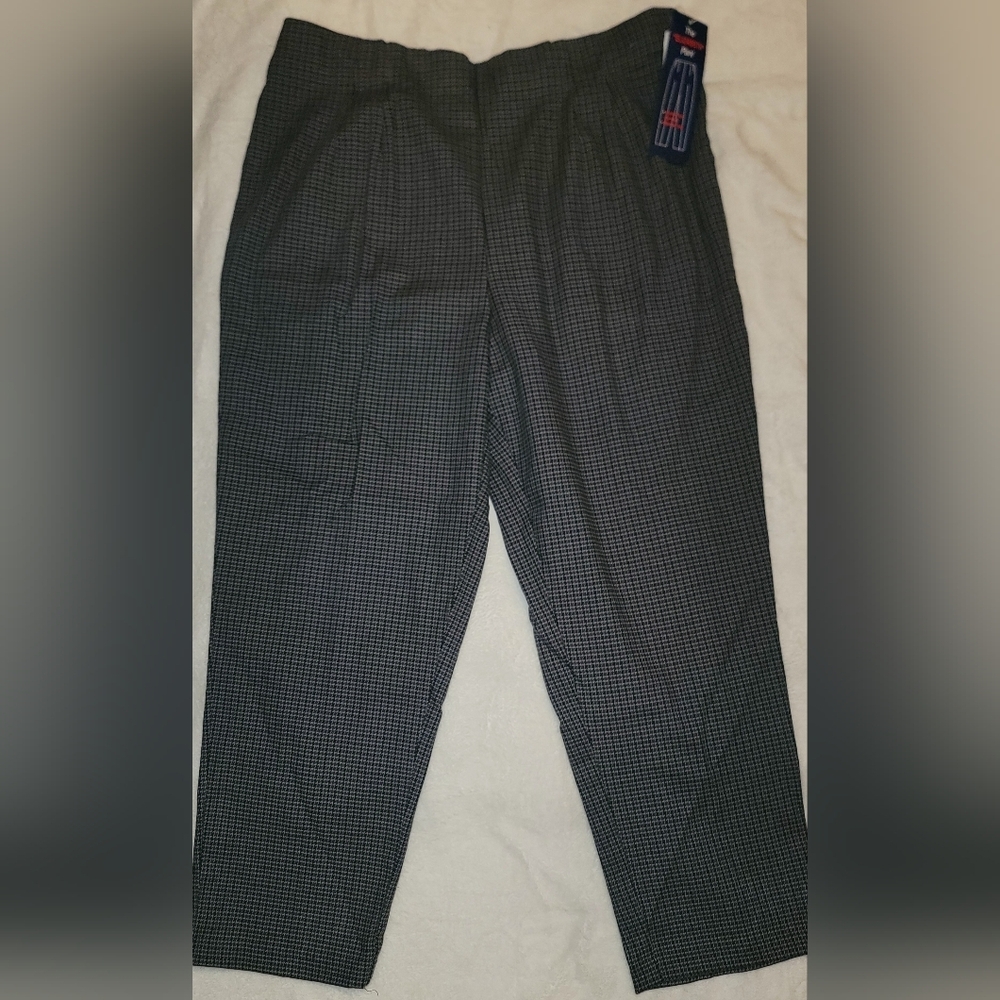 Vintage Fashion Bug "The Elizabeth Pant" BNWT Blue And Grey 20W
